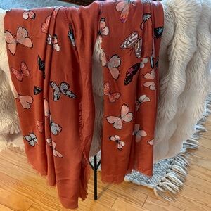 Butterfly Print Scarf